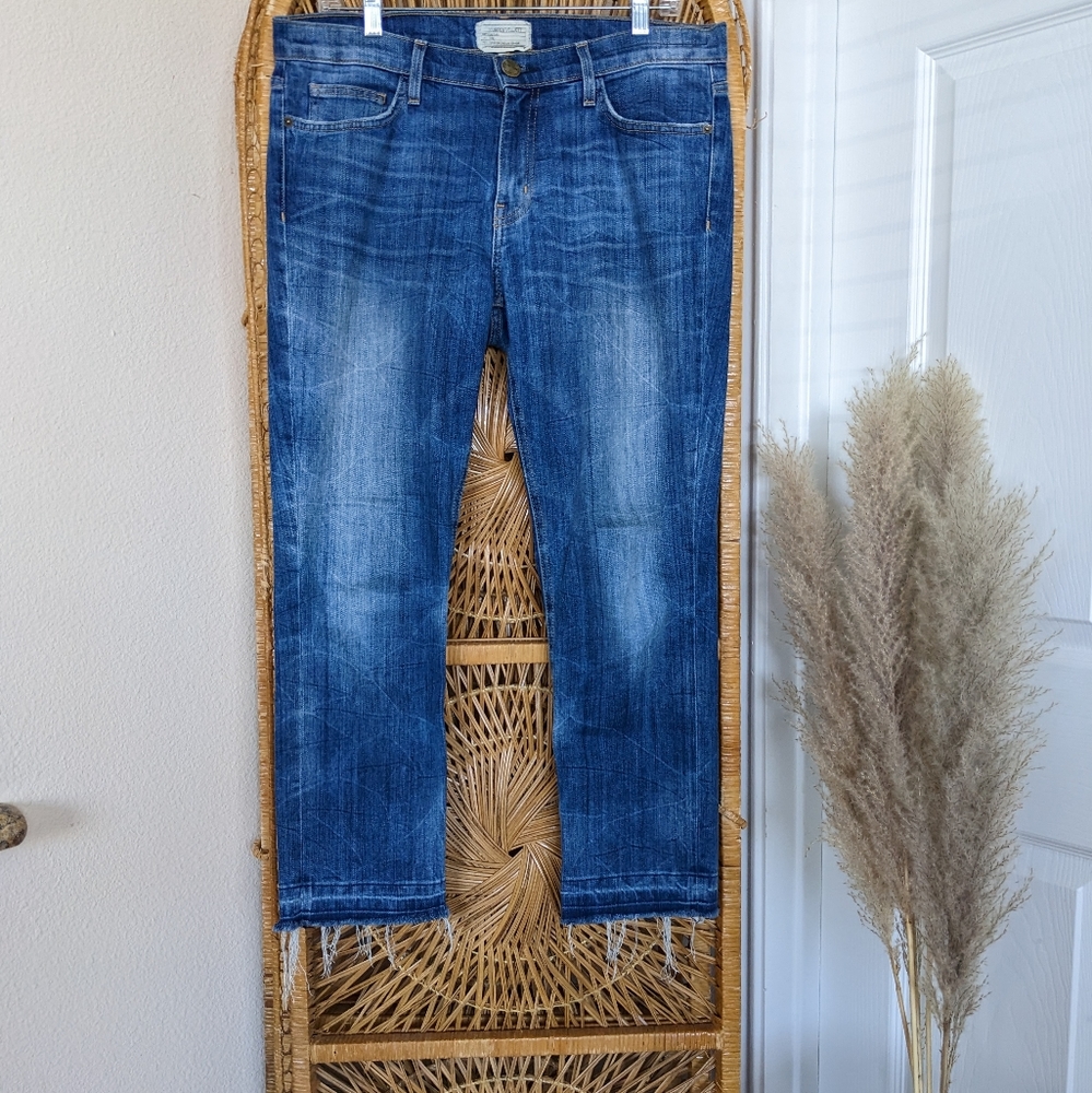 Current/Elliott Blue Ankle Jeans